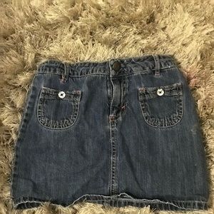 Girl’s jean skirt
